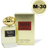 Nish Parfum M30 Çiçeksi-Odunsu Erkek Parfüm 50 ml