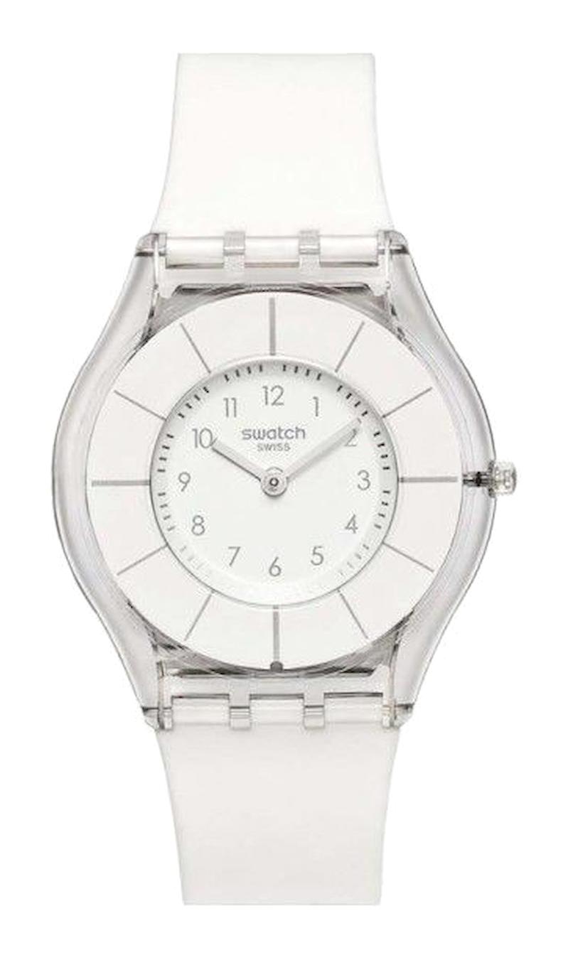 Swatch SFK360 34 mm Beyaz Metal Kordon Analog Kadın Kol Saati