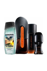 Avon Full Speed 4 Parça Erkek Parfüm Deodorant Seti EDT Roll On + Sprey Deodorant + X-Treme Duş Jeli