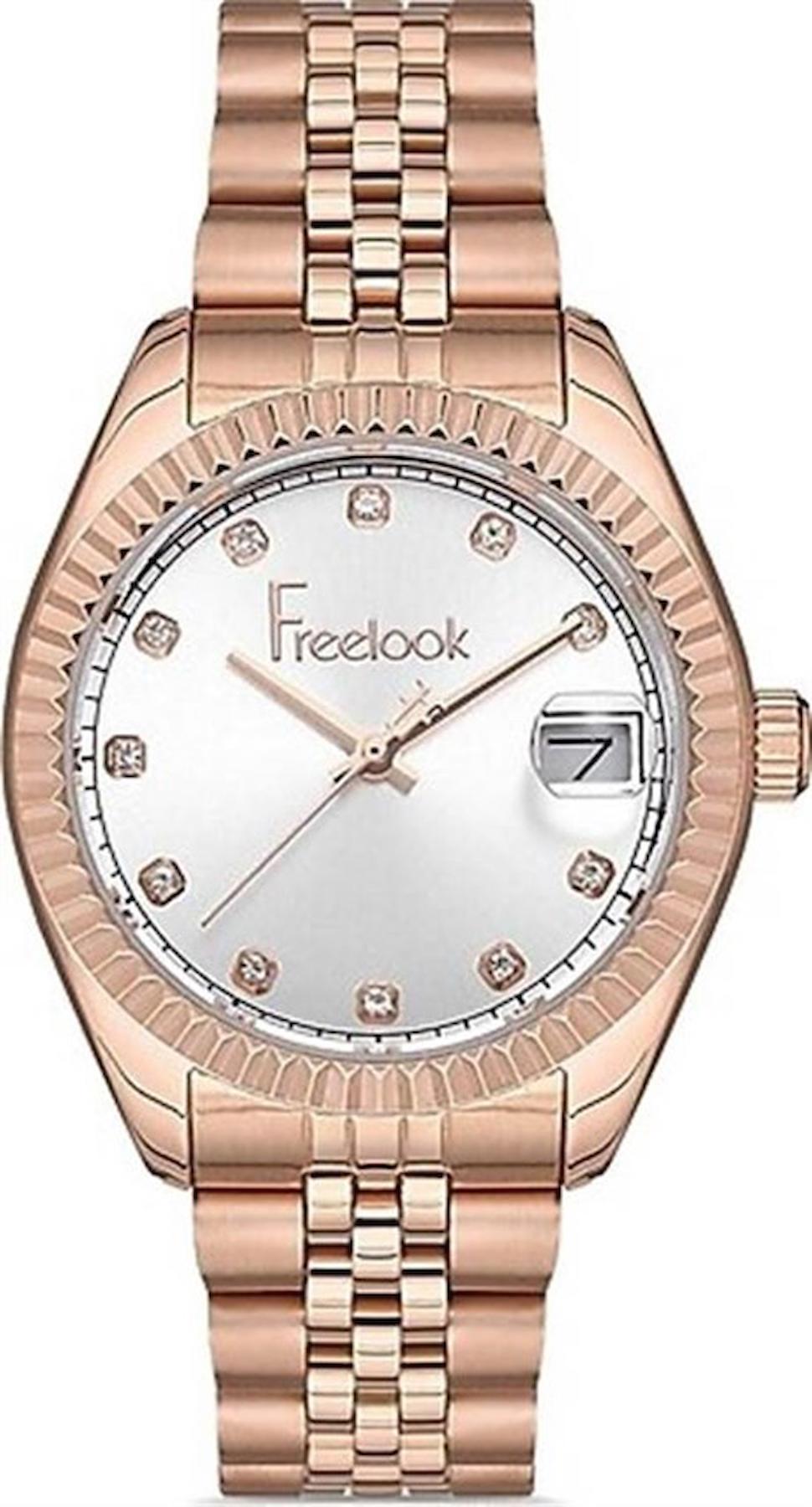 Freelook FL.1.10214.2 38 mm Rose Gold Çelik Kordon Analog Kadın Kol Saati