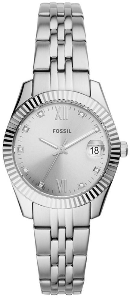 Fossil FES4897 32 mm Gri Çelik Kordon Analog Kadın Kol Saati