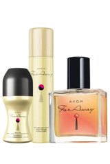 Avon Far Away 3 Parça Kadın Parfüm Deodorant Seti EDP