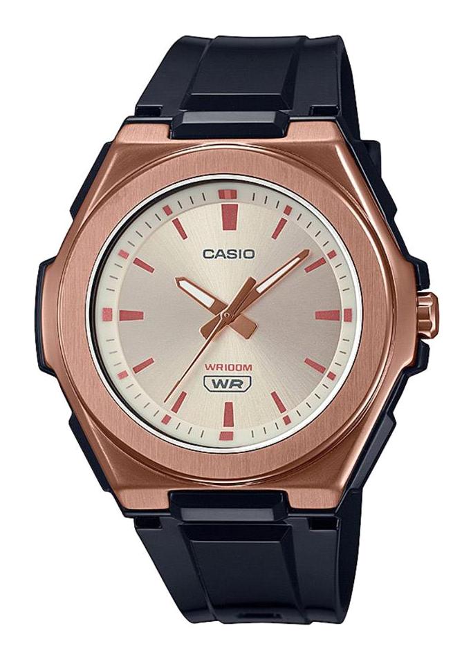 Casio LWA-300HRG-5EVDF 40 mm Siyah Silikon Kordon Analog Kadın Kol Saati