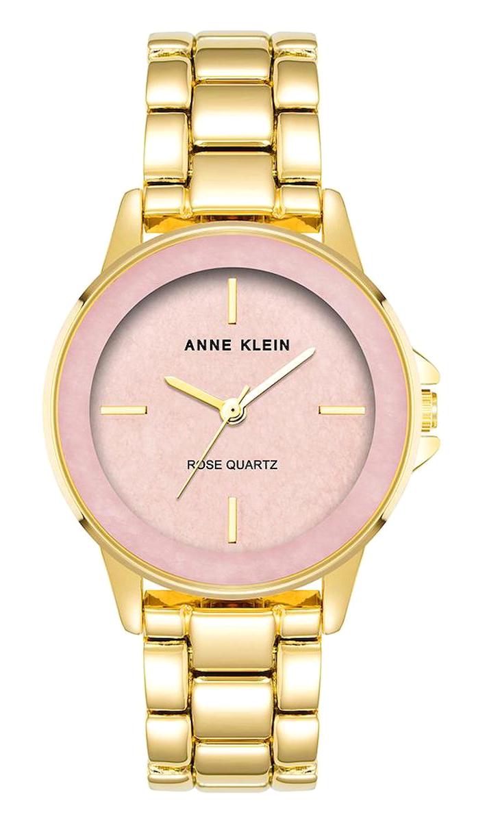 Anne Klein AK-4132RQGB 30 mm Altın Metal Kordon Analog Kadın Kol Saati