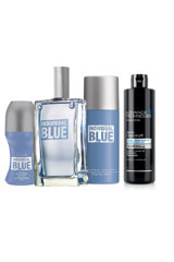 Avon Individual Blue 4 Parça Erkek Parfüm Deodorant Seti EDT 100 ml + Deodorant TENEKE + ROLLON + 2'si 1 Arada Şampuan Ve Saç Kremi 400 ml