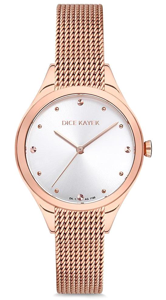 Dice Kayek DK.1.AG1189.02 32 mm Rose Gold Çelik Kordon Analog Kadın Kol Saati