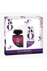 Xo Black Premium İkili Kadın Parfüm Deodorant Seti EDT 100 ml + 125 ml Deodorant