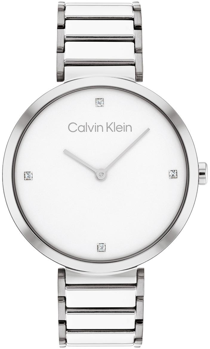 Calvin Klein CK25200137 36 mm Gri Çelik Kordon Analog Kadın Kol Saati