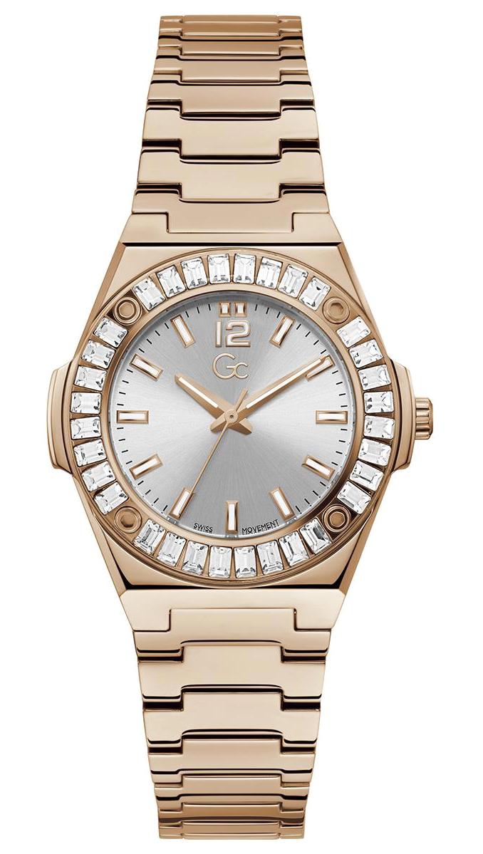 Guess GCZ34005L1MF 34 mm Rose Gold Çelik Kordon Analog Kadın Kol Saati