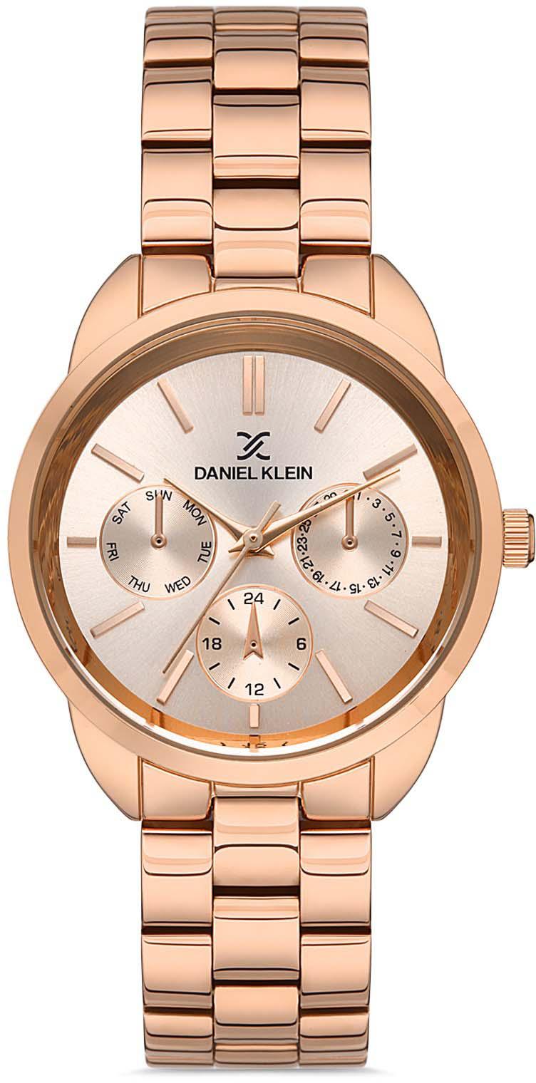 Daniel Klein EDK.1.10083.3 34 mm Rose Gold Metal Kordon Analog Kadın Kol Saati