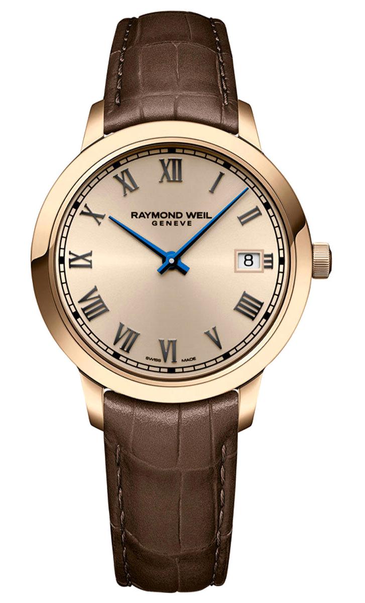 Raymond Weil RW5385PC500859 46 mm Kahverengi Deri Kordon Analog Kadın Kol Saati