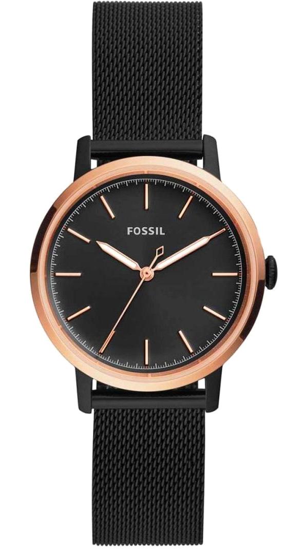 Fossil ES4467 32 mm Siyah Çelik Kordon Analog Kadın Kol Saati