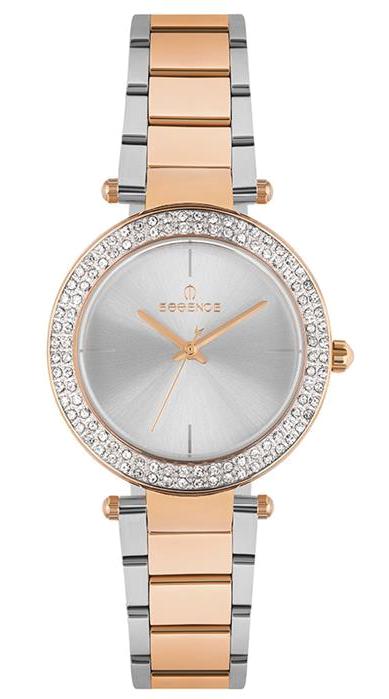 Essence ES6601FE.530 34 mm Gri-Rose Gold Çelik Kordon Analog Kadın Kol Saati