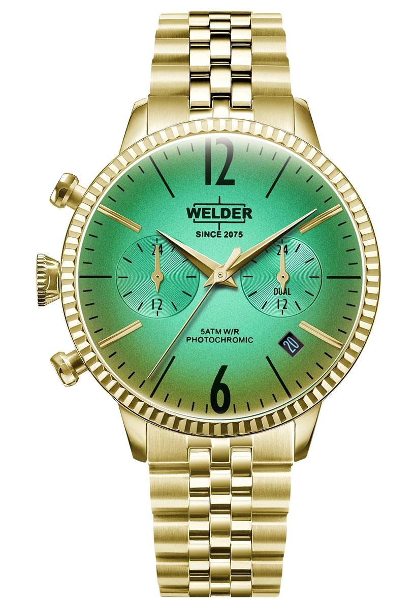 Welder Watch WWRC654 Takvimli 39 mm Altın Çelik Kordon Analog Kadın Kol Saati