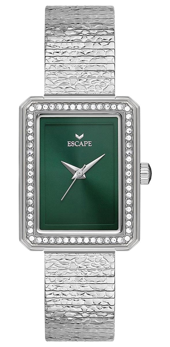 Escape ESCP203701 31 mm Gri Hasır Kordon Analog Kadın Kol Saati