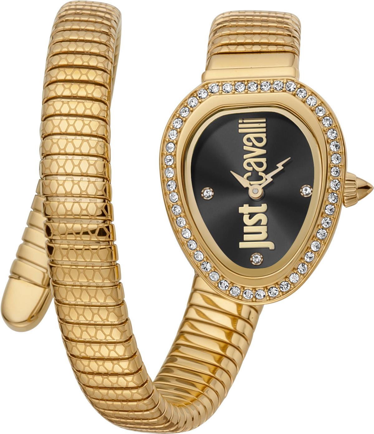 Just Cavalli JC1L167M0035 22 mm Altın Çelik Kordon Analog Kadın Kol Saati