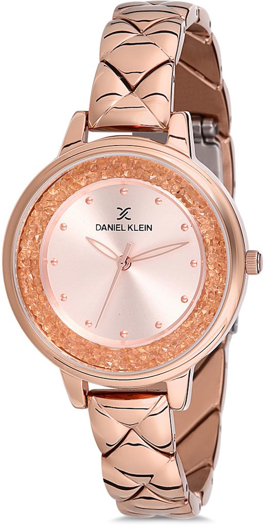 Daniel Klein DK012624J-01 35 mm Rose Gold Çelik Kordon Analog Kadın Kol Saati