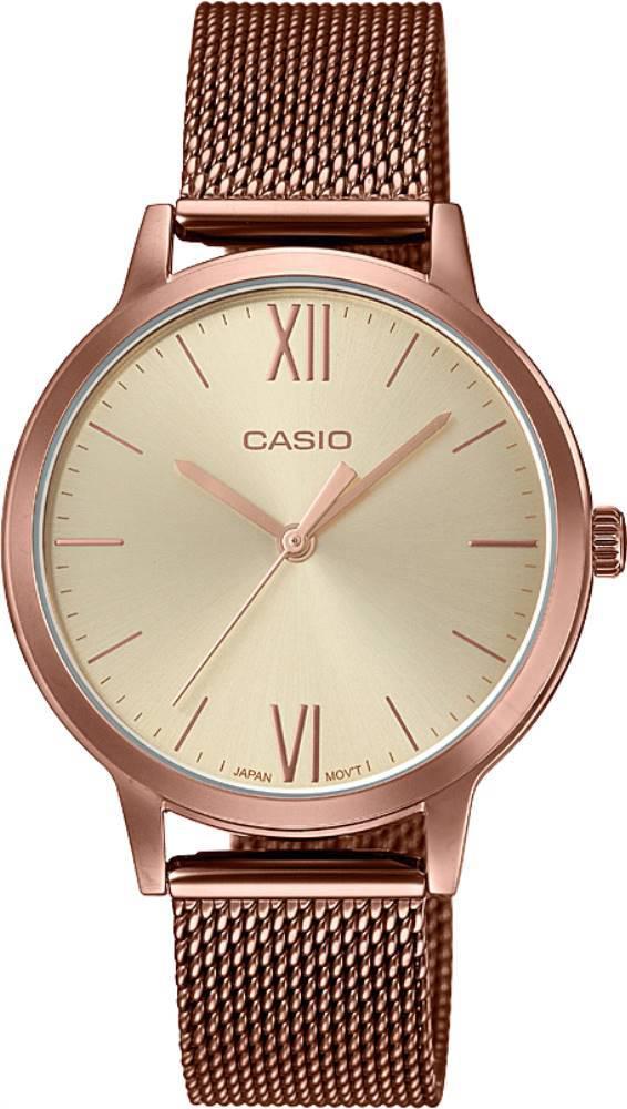 Casio LTP-E157MR-9ADF 30 mm Rose Gold Çelik Kordon Analog Unisex Kol Saati