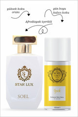 Soel Star Lux İkili Kadın Parfüm Deodorant Seti EDP 110 ml Özel Seri + İpek Kadın Deodorant 150 ml