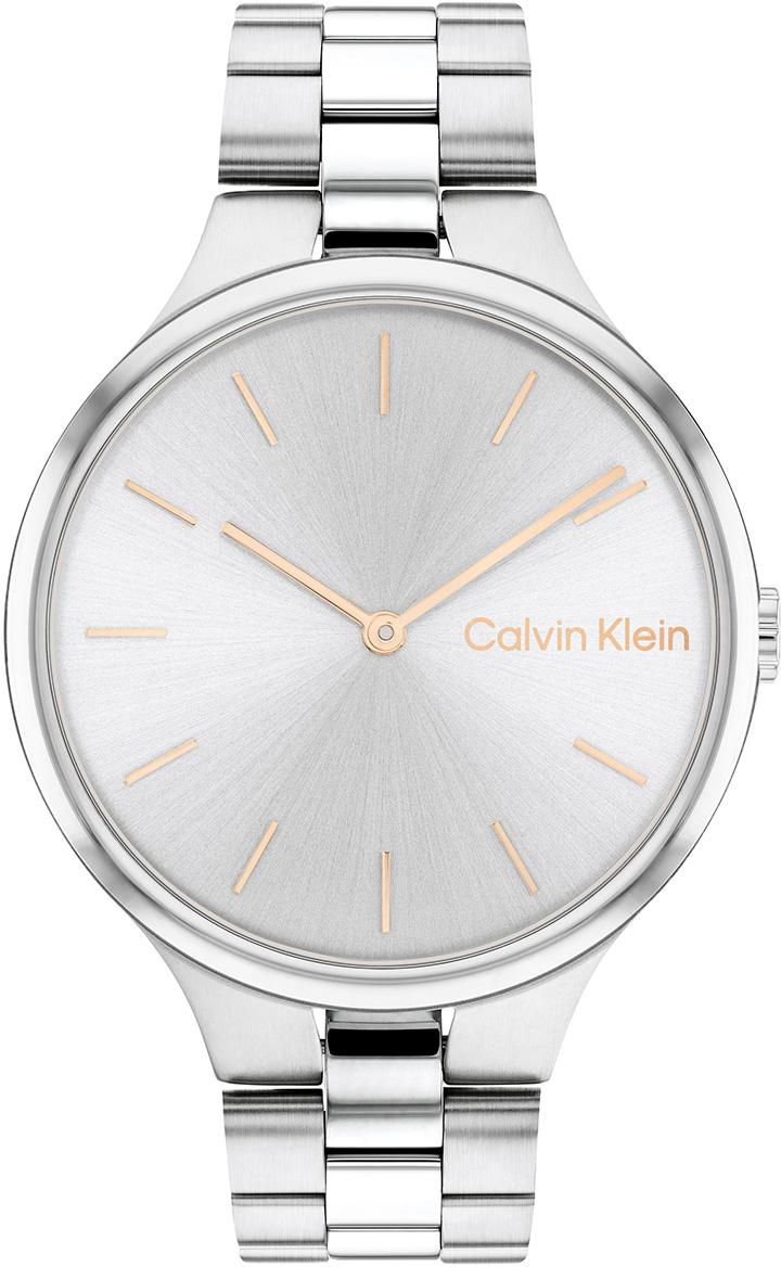 Calvin Klein CK25200128 38 mm Gri Çelik Kordon Analog Kadın Kol Saati