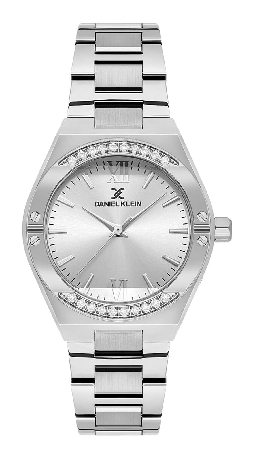 Daniel Klein DK.FT.1.393 32 mm Gri Çelik Kordon Analog Kadın Kol Saati