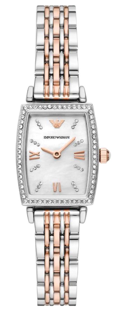 Emporio Armani AR11519 26 mm Gri-Rose Gold Çelik Kordon Analog Kadın Kol Saati