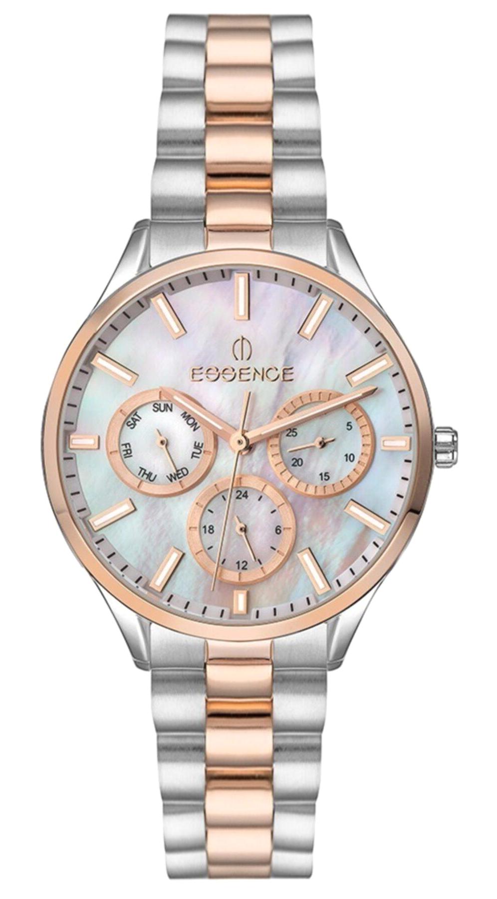 Essence ES6711FE.520 36 mm Gri-Rose Gold Çelik Kordon Analog Kadın Kol Saati