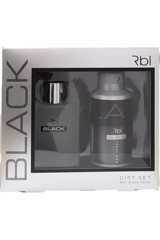 Rebul Black İkili Erkek Parfüm Deodorant Seti EDT 90 ml + Deodorant Sprey 150 ml