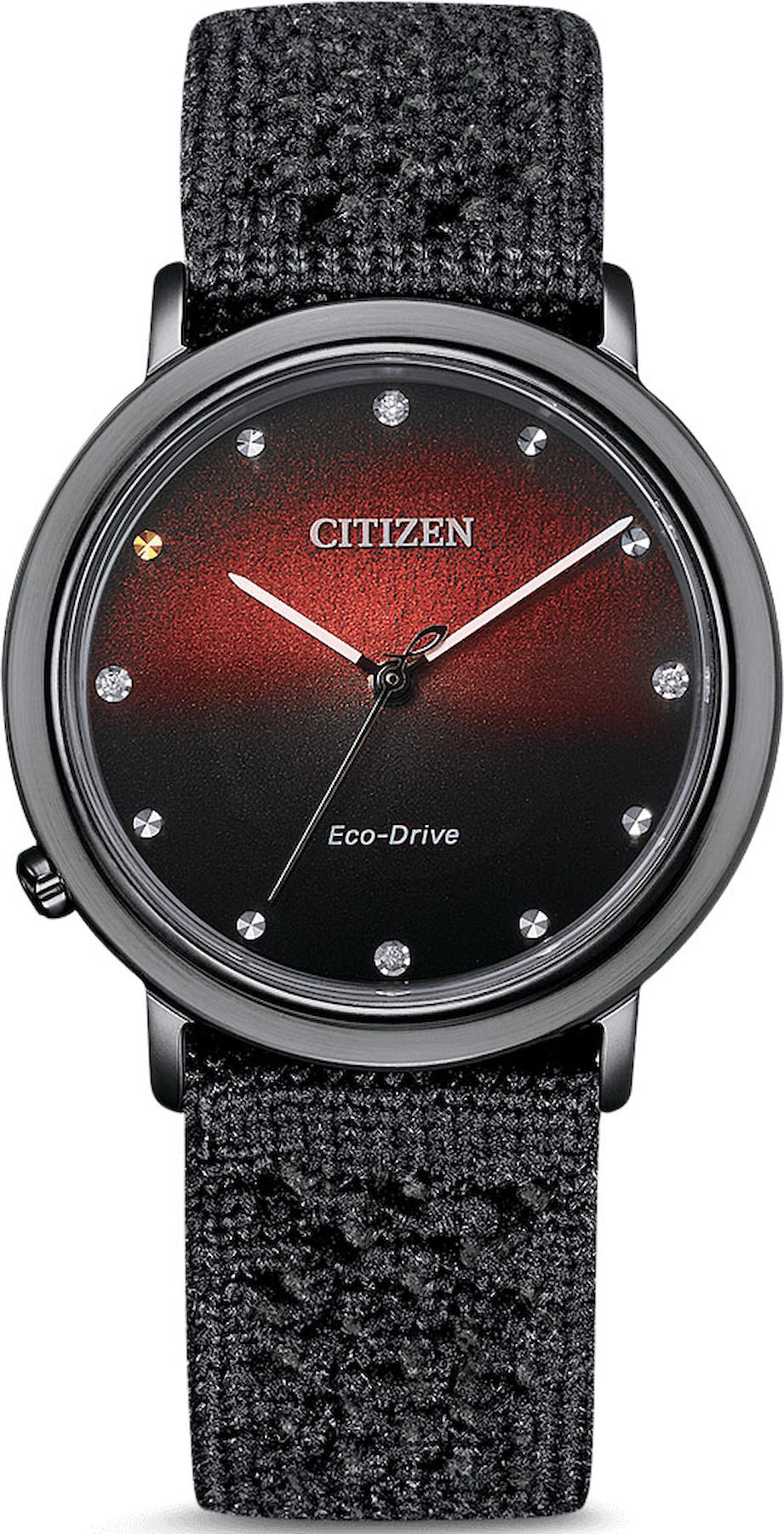 Citizen EM1007-47E 34 mm Siyah Hasır Kordon Analog Kadın Kol Saati