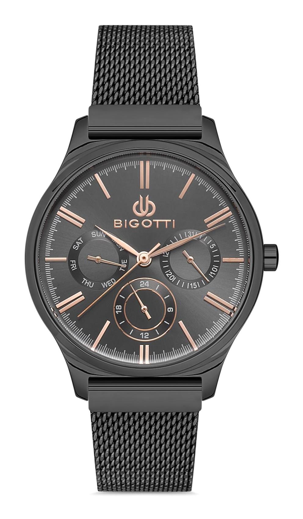 Bigotti BG.1.10243.5 36 mm Siyah Çelik Kordon Analog Kadın Kol Saati