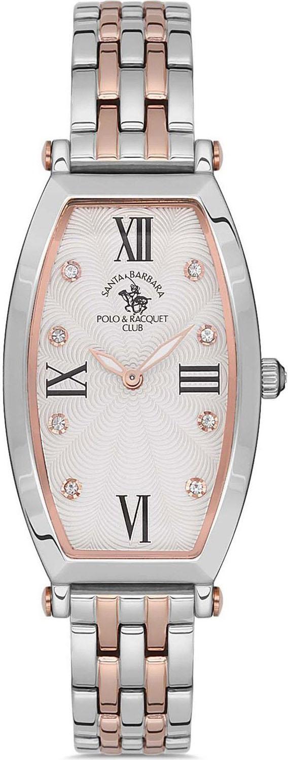 Santa Barbara Polo & Racquet Club SB.1.10120.4 26-30 mm Gri-Rose Gold Çelik Kordon Analog Kadın Kol Saati