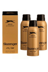 Slazenger Gold 4 Parça Erkek Parfüm Deodorant Seti EDT