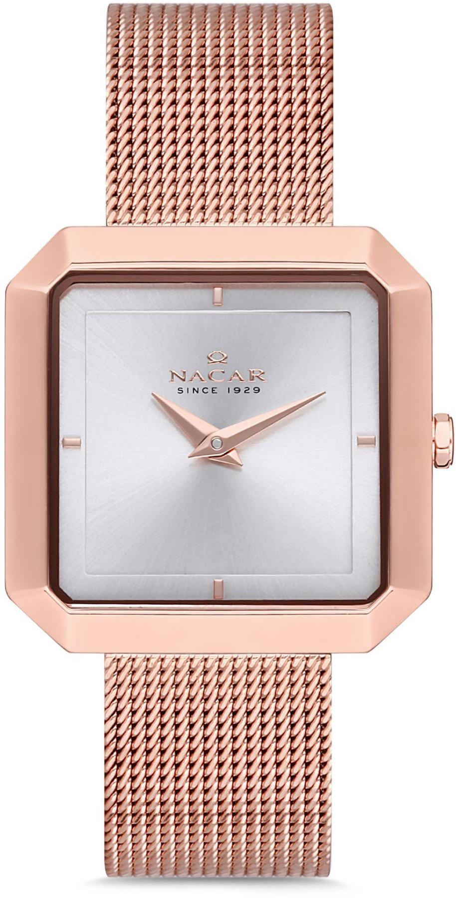 Nacar NC18-3914C013-RSM 29 mm Rose Gold Çelik Kordon Analog Kadın Kol Saati