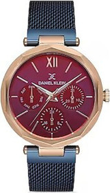 Daniel Klein DKM013729D-02 34 mm Lacivert Metal Kordon Analog Kadın Kol Saati