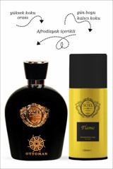 Soel Ottoman Nich İkili Erkek Parfüm Deodorant Seti EDP 110 ml + Flame Deodorant 150 ml