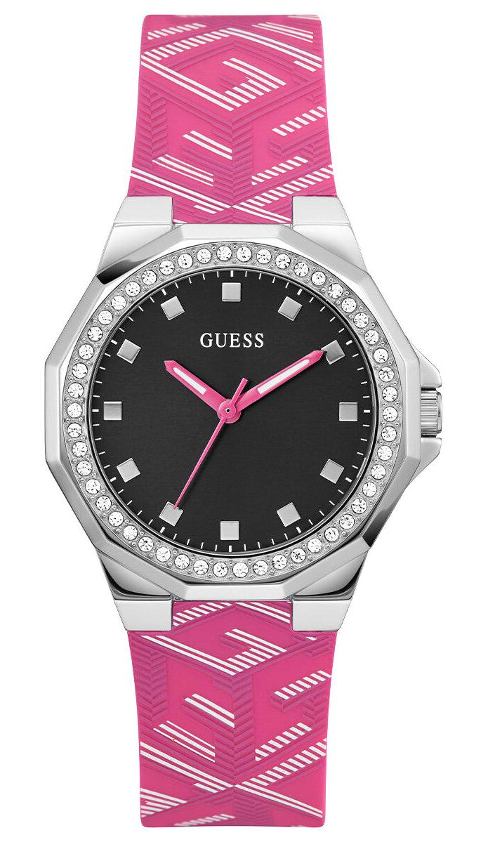 Guess GUGW0598L1 38 mm Pembe Silikon Kordon Analog Kadın Kol Saati