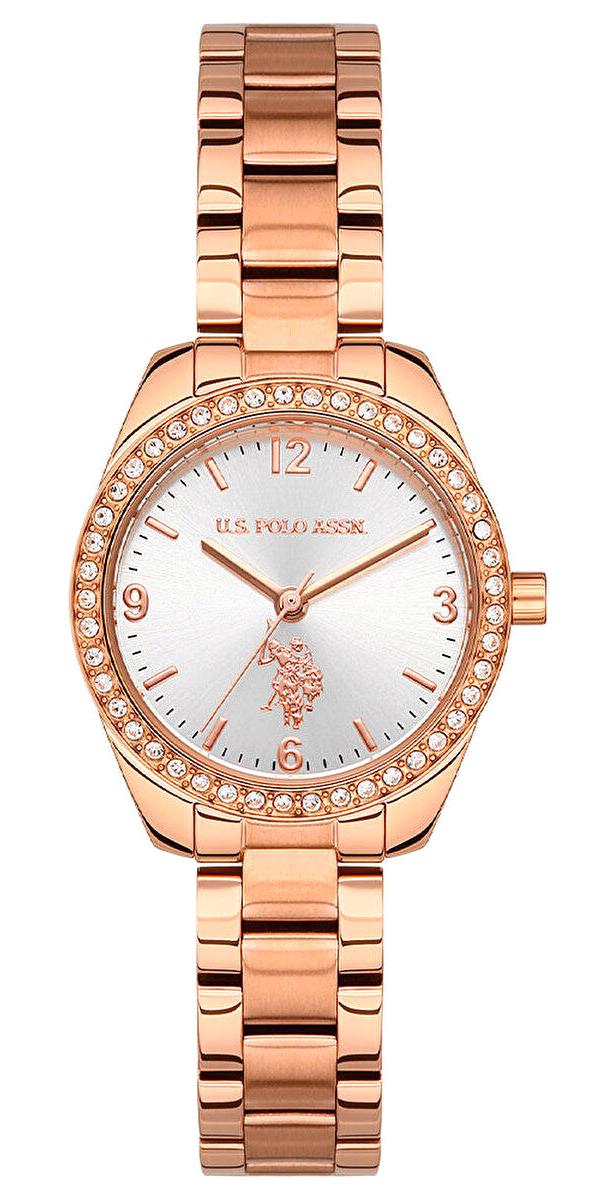 U.S. Polo Assn USPA2064-02 28 mm Rose Gold Çelik Kordon Analog Kadın Kol Saati