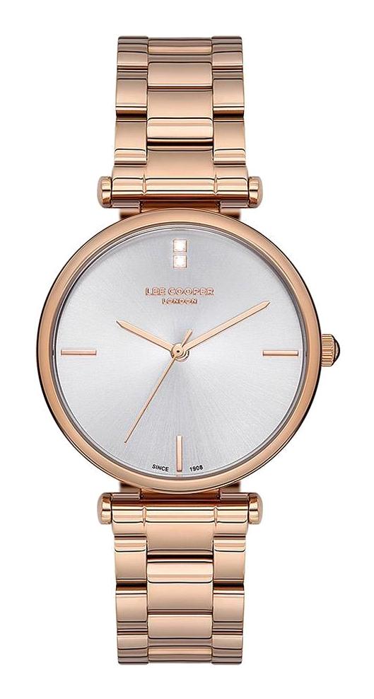 Lee Cooper LC07148.430 40 mm Rose Gold Metal Kordon Analog Kadın Kol Saati