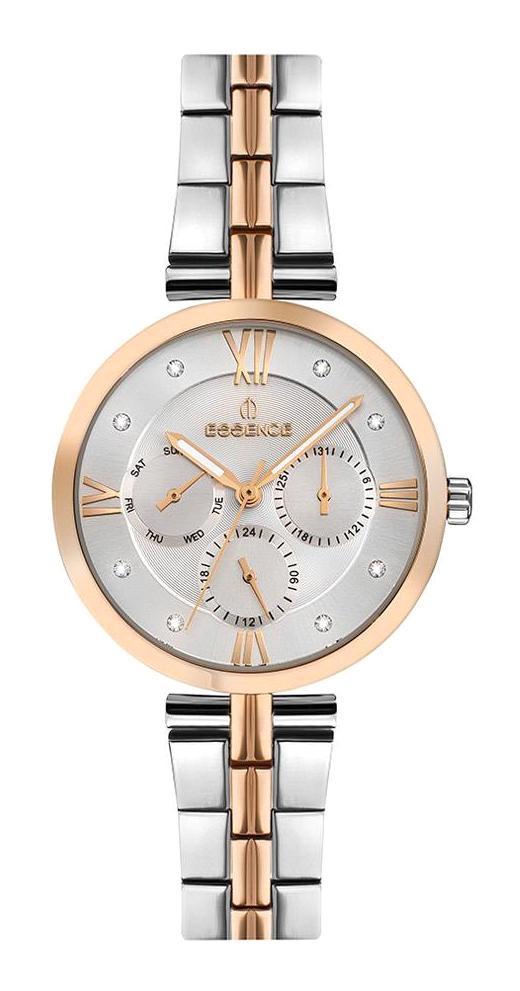 Essence ES6677FE.530 36 mm Gri-Rose Gold Çelik Kordon Analog Kadın Kol Saati