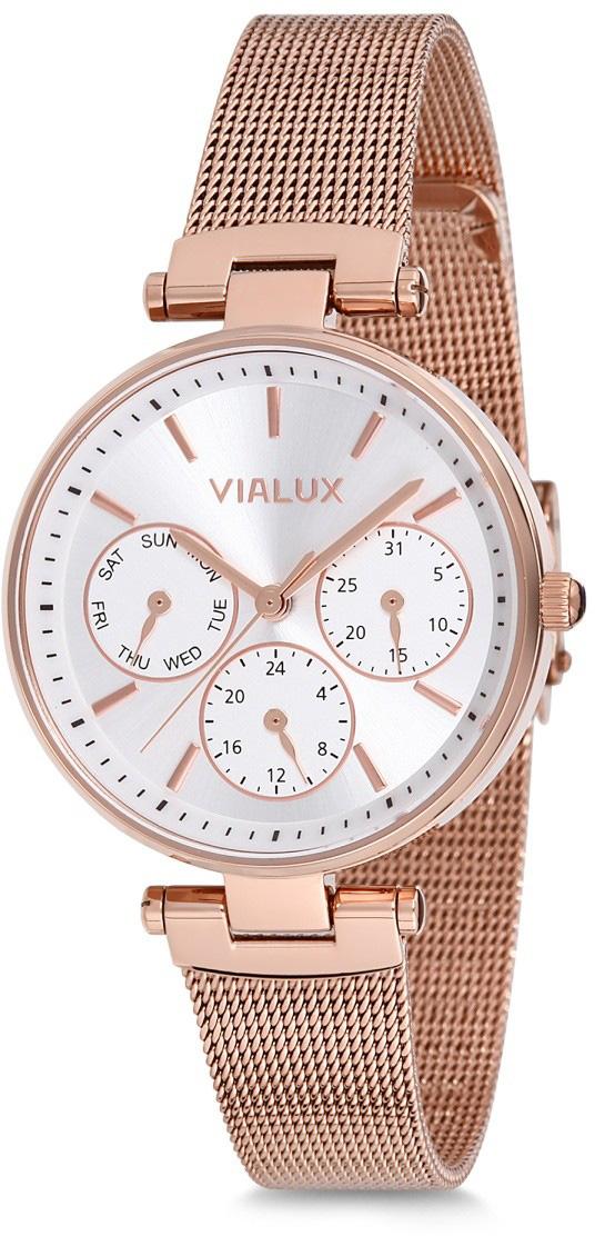 Vialux LY512R-02SR 36 mm Rose Gold Çelik Kordon Analog Kadın Kol Saati