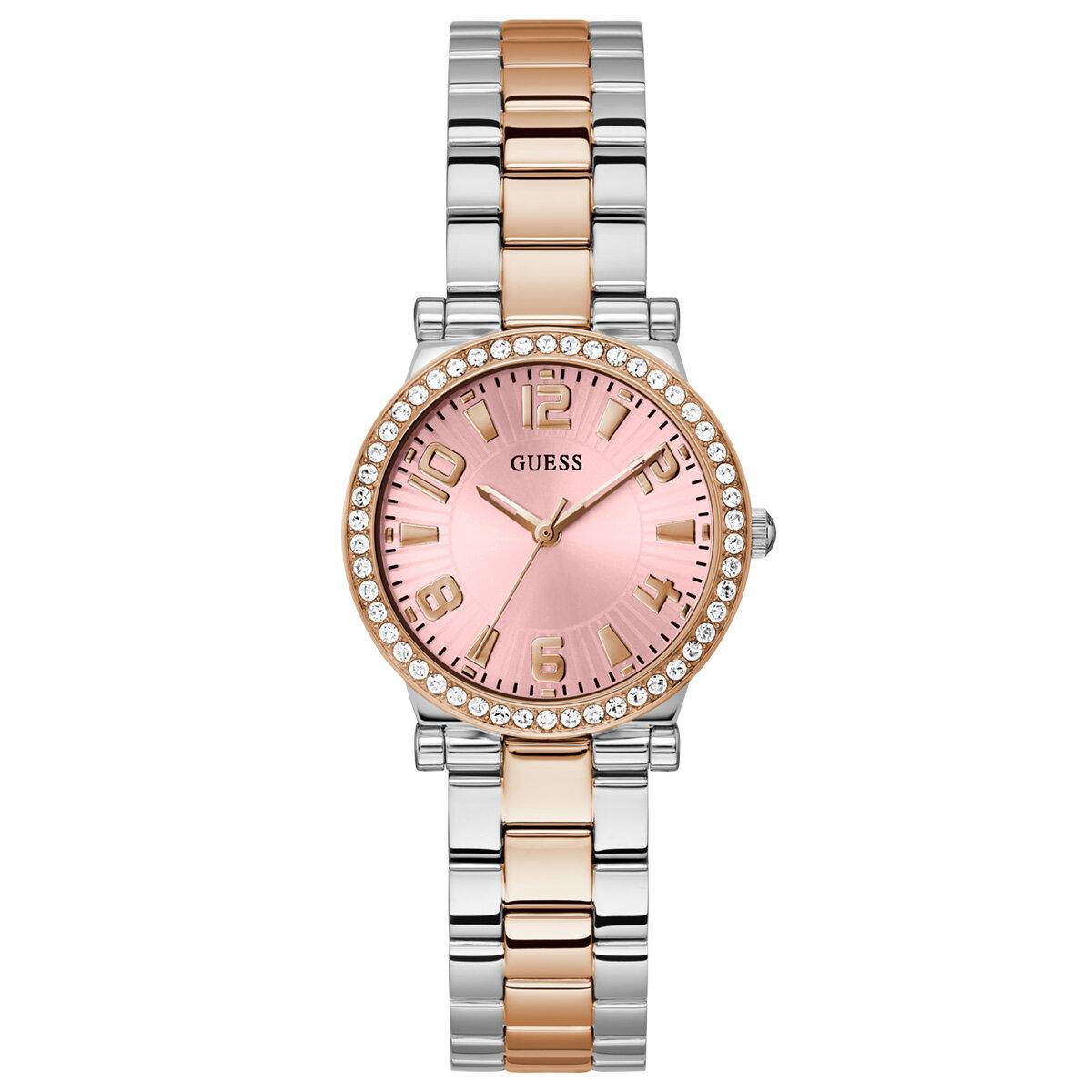 Guess GUGW0686L4 36 mm Gri-Rose Gold Çelik Kordon Analog Kadın Kol Saati