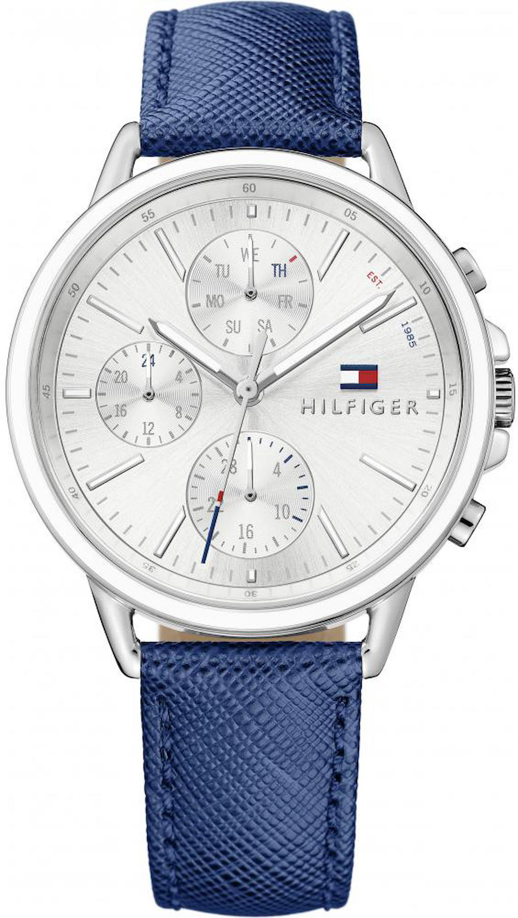 Tommy Hilfiger TH1781791 41 mm Lacivert Deri Kordon Analog Kadın Kol Saati