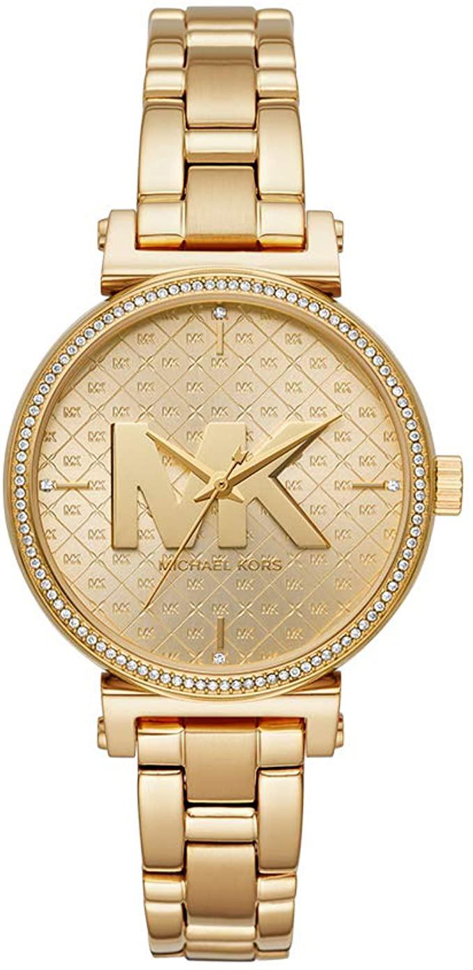 Michael Kors MK4334 36 mm Altın Çelik Kordon Analog Kadın Kol Saati