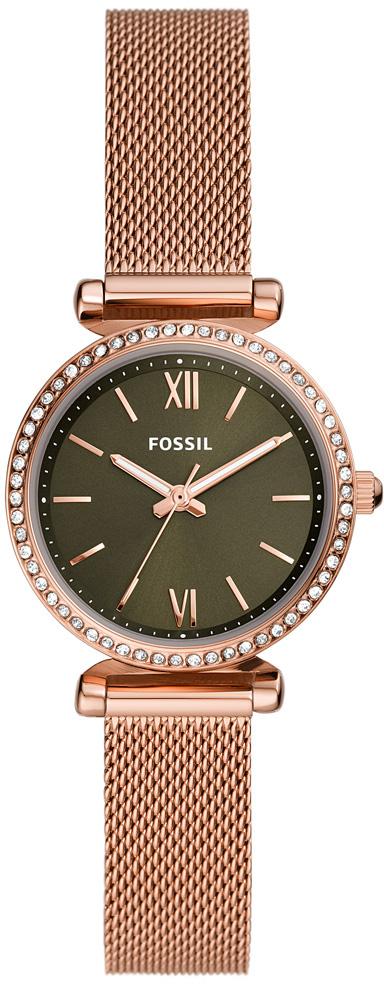 Fossil FES4957 28 mm Rose Gold Çelik Kordon Analog Kadın Kol Saati