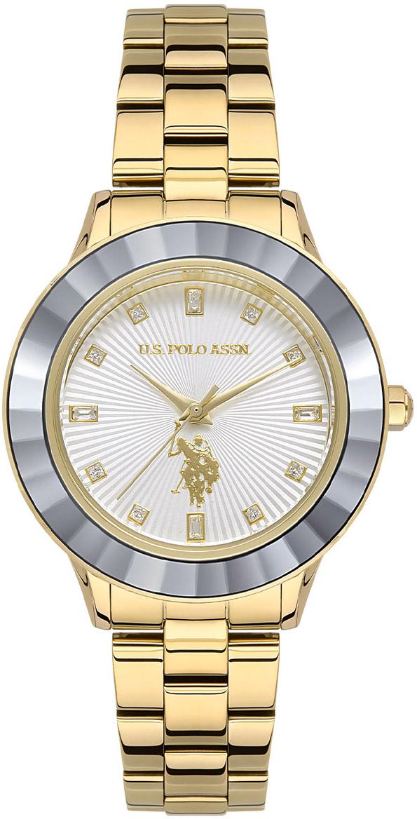 U.S. Polo Assn USPA2044-03 36 mm Altın Çelik Kordon Analog Kadın Kol Saati