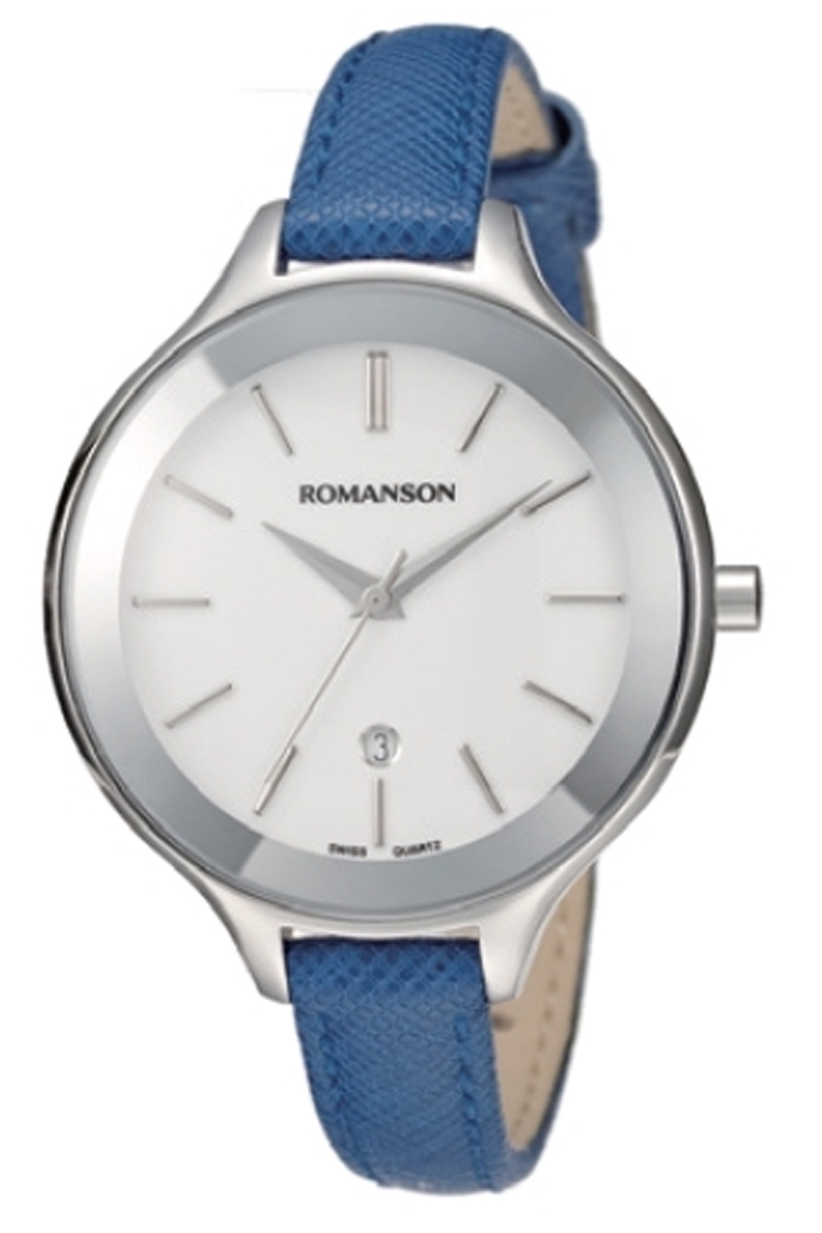 Romanson RL4208LL4WA12W 36-40 mm Mavi Çelik Kordon Analog Kadın Kol Saati