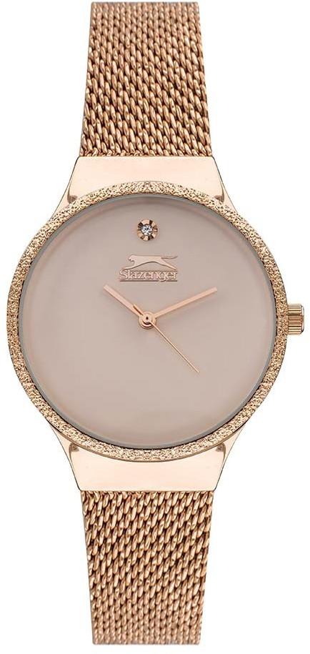 Slazenger SL.09.2015.3.02 35 mm Rose Gold Çelik Kordon Analog Kadın Kol Saati