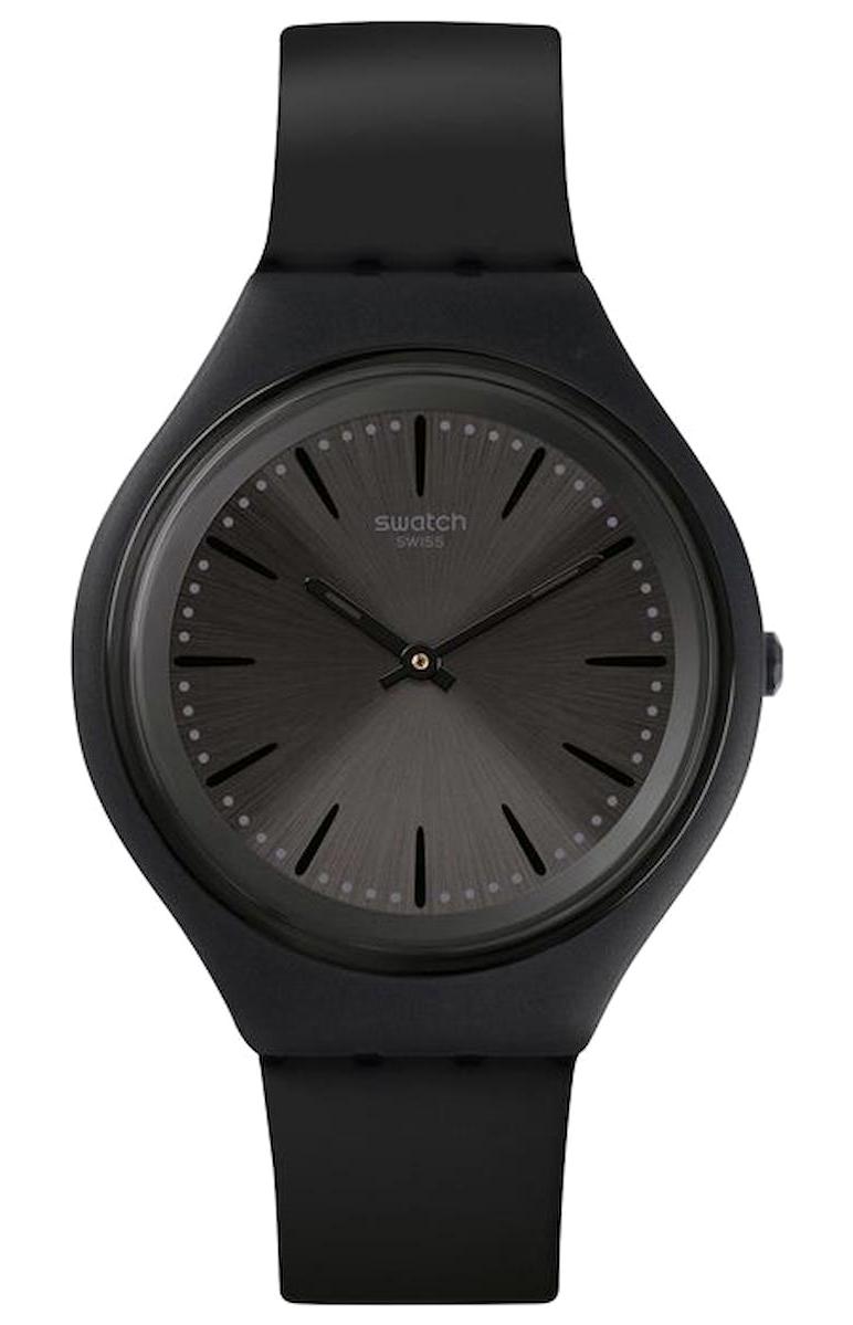 Swatch SVUB103 40 mm Siyah Silikon Kordon Analog Kadın Kol Saati