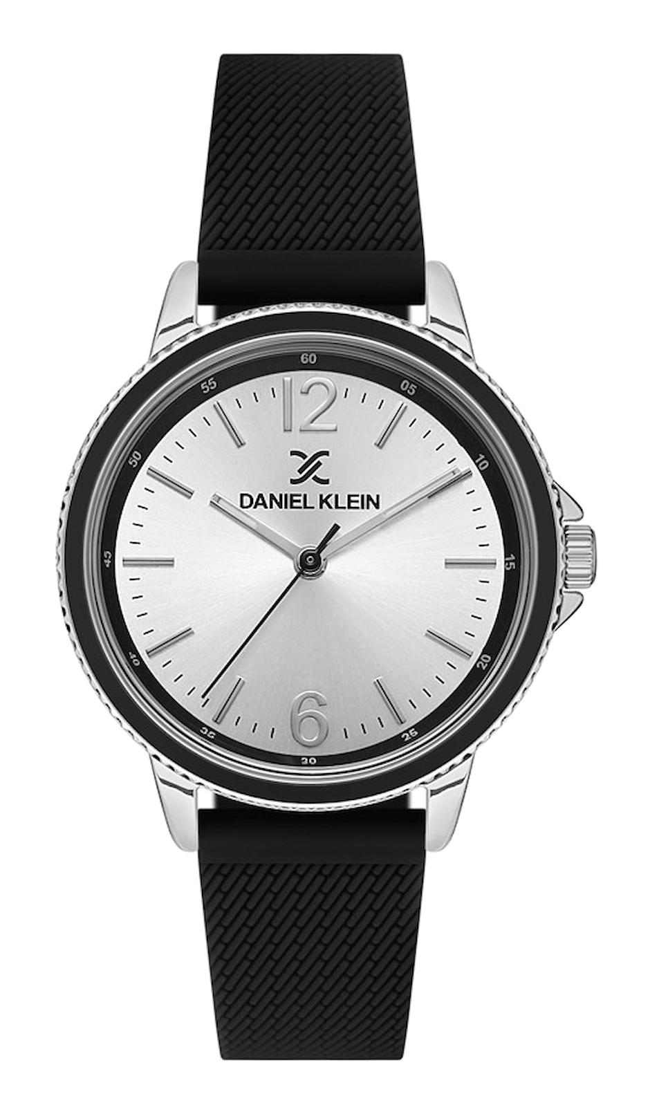 Daniel Klein DK.1.13470-1 35 mm Siyah Plastik Kordon Analog Kadın Kol Saati