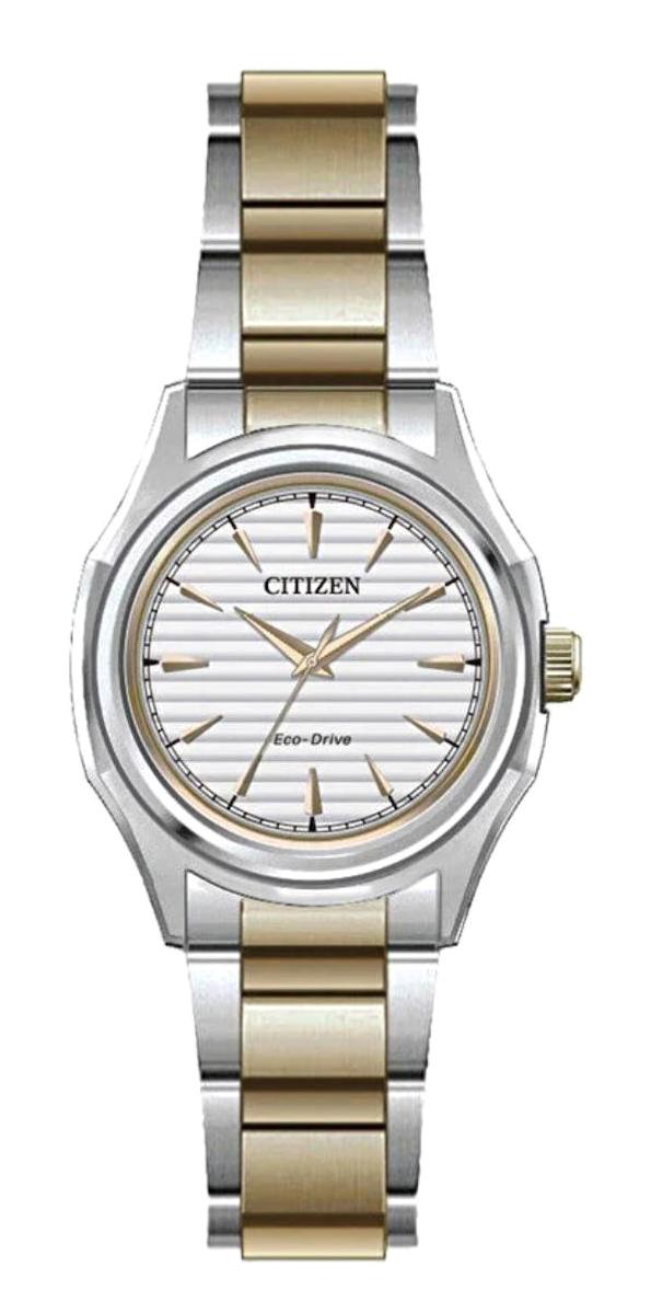 Citizen FE2116-85A 31.3 mm Altın-Gri Çelik Kordon Analog Kadın Kol Saati